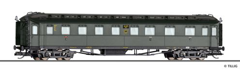 Tillig 12014 - TT - Personenwagen 1./2./3. Kl., DRG, Ep. II